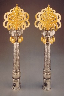 palm tree finials